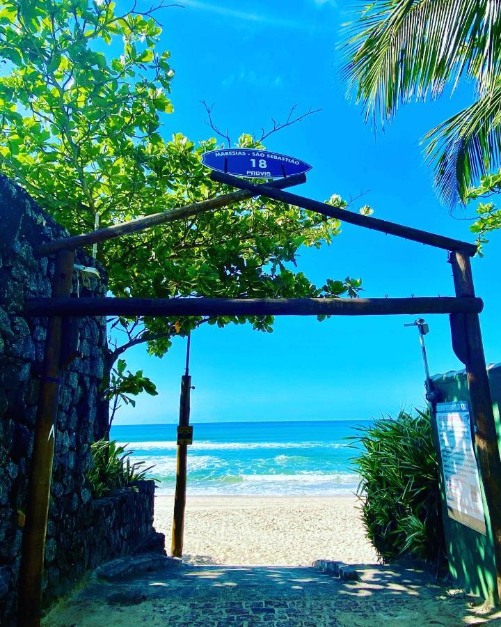 Maresias, Chalé H29 em condomínio de frente a Entrada 18 da praia e dentro da Mata Atlântica Sao Sebastiao  Extérieur photo